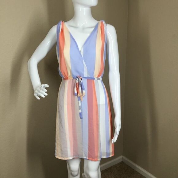 Dee Elly Surplice Minidress (G7) - Picture 3 of 8